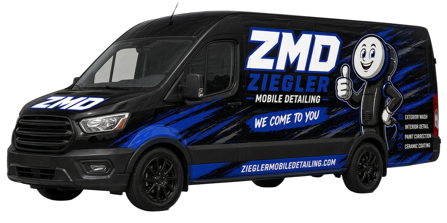ZMD Ziegler Mobile Detailing van — we come to you